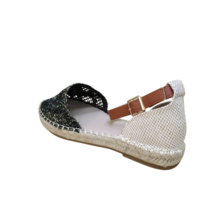Elegant Embroidered Espadrille