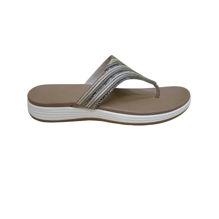 Metallic Braided Handcrafted Flat