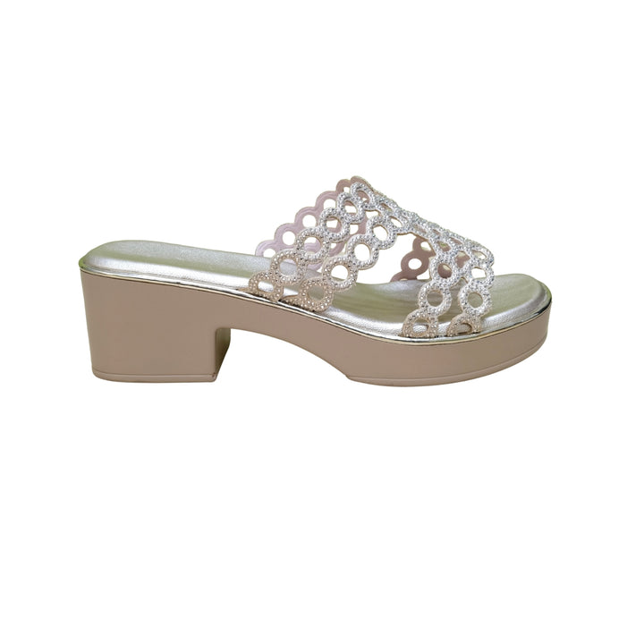 Shimmering Gold Cut-Out Slide