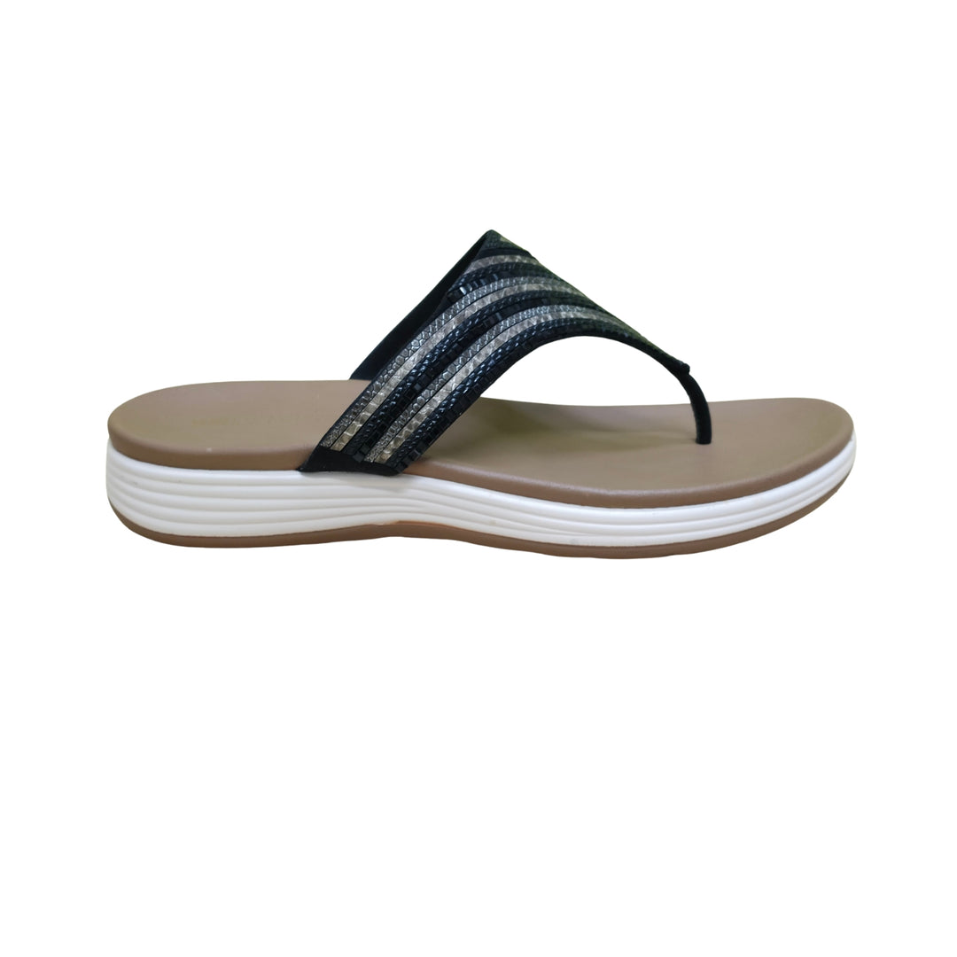 Metallic Braided Handcrafted Flat