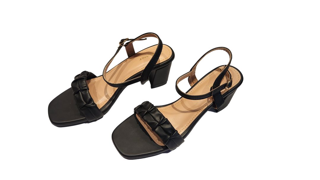 Ankle Strap Open Toe Party & Casual Heels