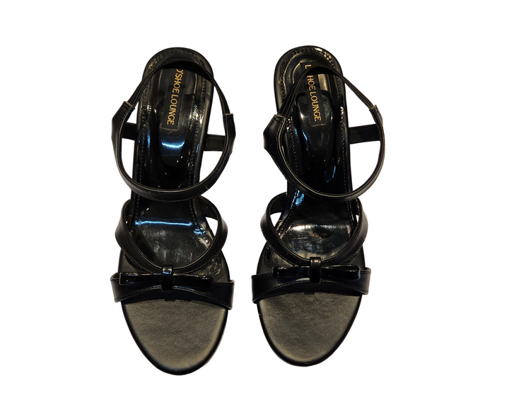 Elegant Open Toe Cross Strap Party & Casual Heels