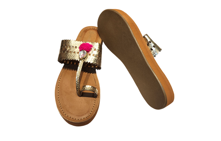 Stylish Ethnic Slip-On Flats