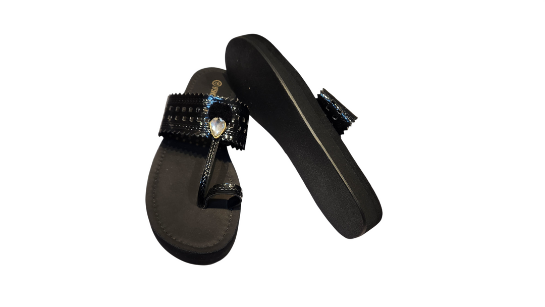 Stylish Ethnic Slip-On Flats