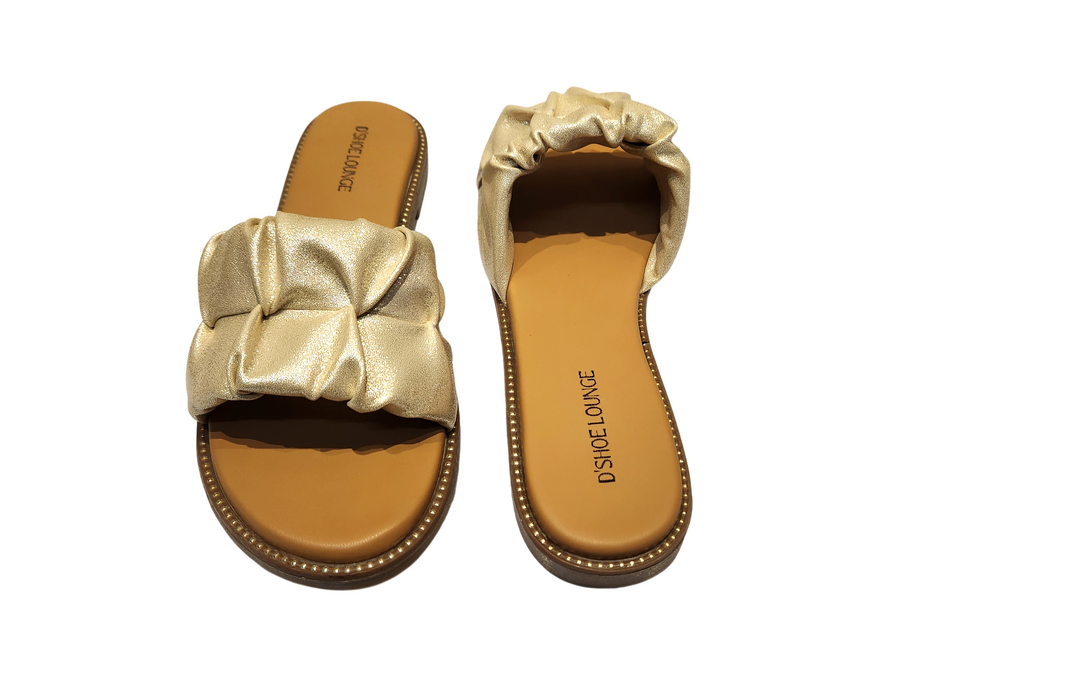 Stylish Open Toe Slip-On Slippers