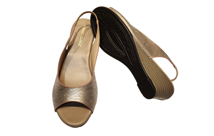 Slingback Wedge Heel Sandals