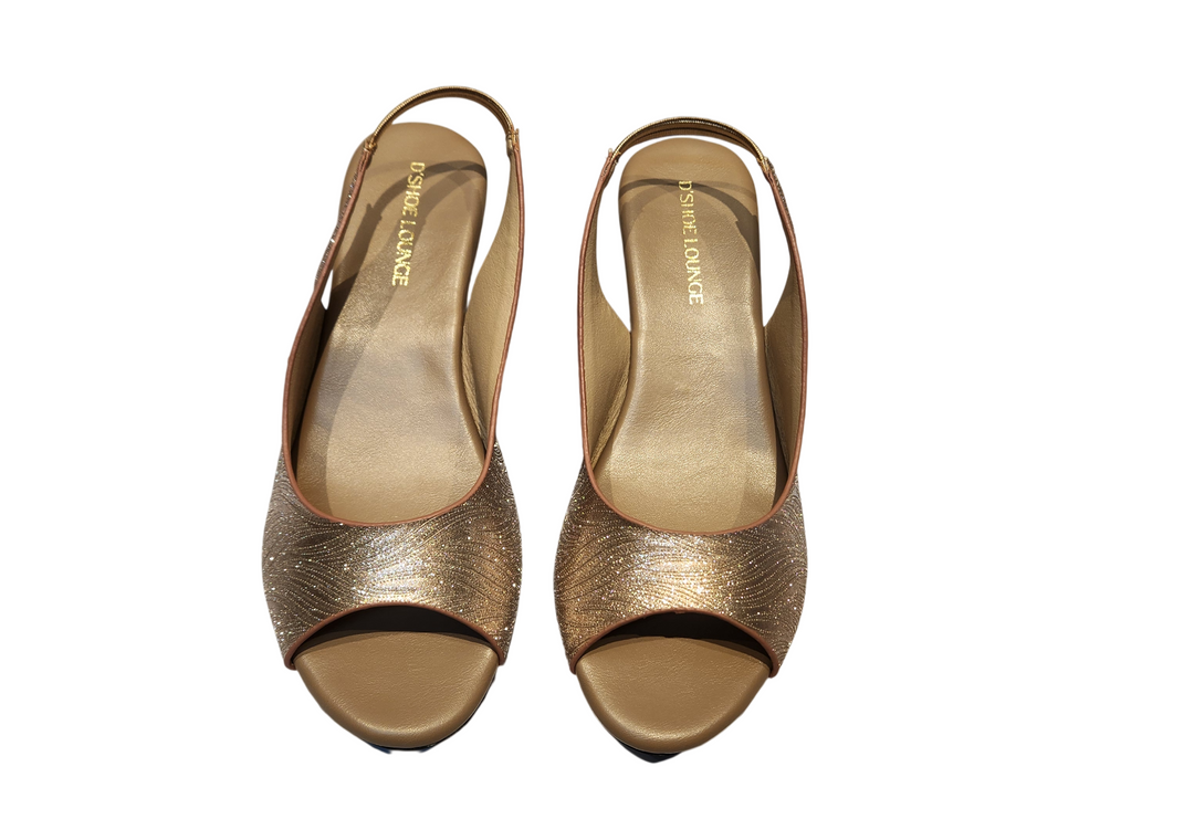 Slingback Wedge Heel Sandals
