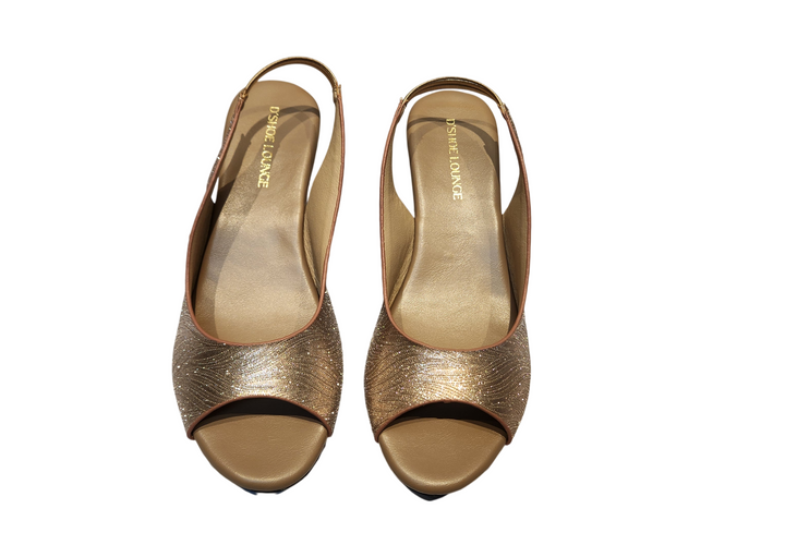 Slingback Wedge Heel Sandals