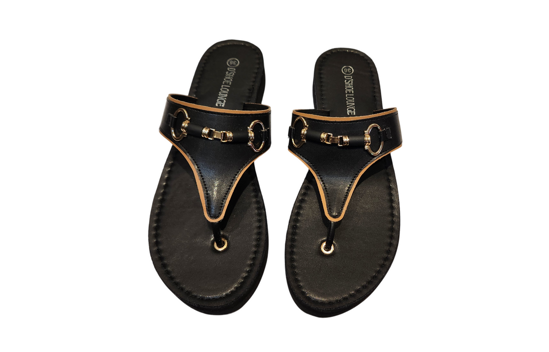 Premium Toe-Ring Flat Sandals