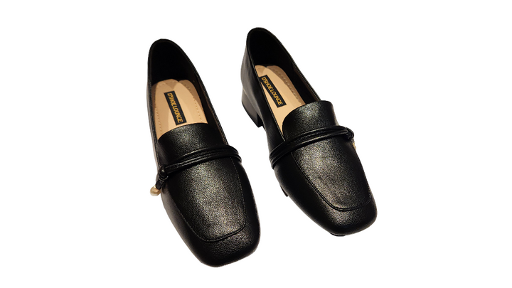 Premium Loafers with Pearl Charm