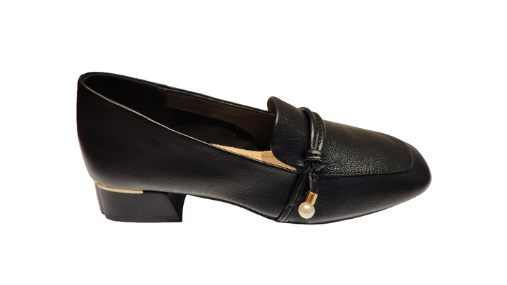 Premium Loafers with Pearl Charm