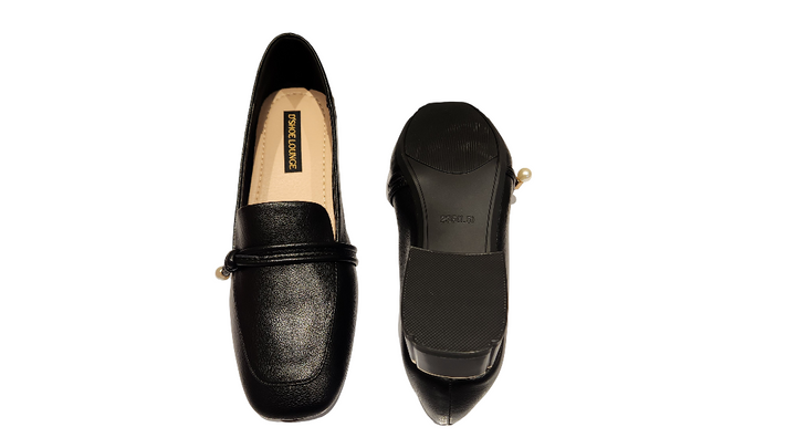 Premium Loafers with Pearl Charm