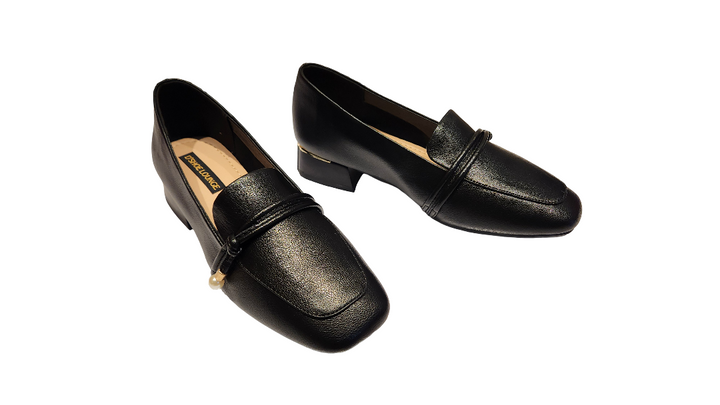 Premium Loafers with Pearl Charm