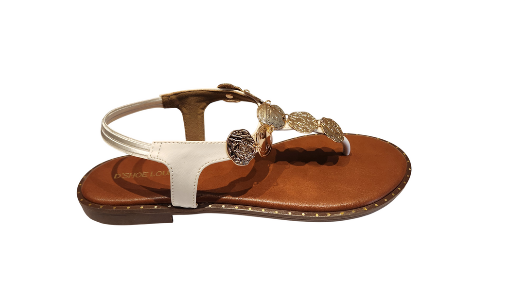 Stylish Toe Ring Casual Slingback Sandals