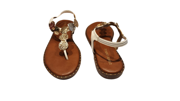 Stylish Toe Ring Casual Slingback Sandals