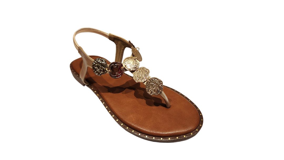 Stylish Toe Ring Casual Slingback Sandals