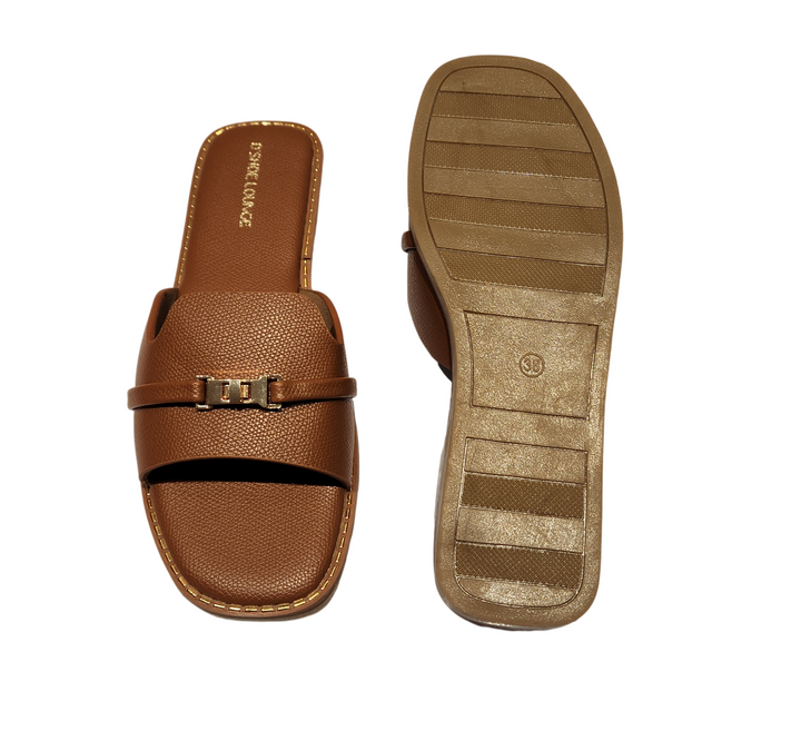 Premium Textured Slip-On Flat
