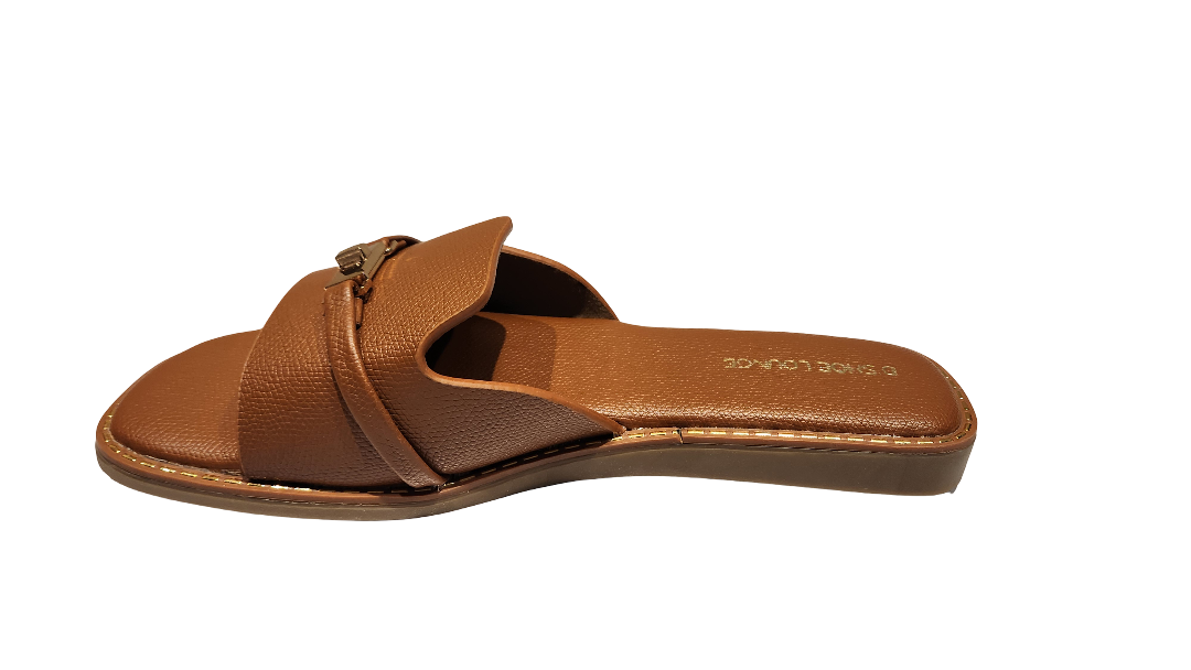 Premium Textured Slip-On Flat