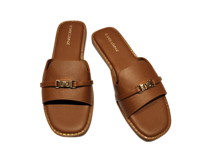 Premium Textured Slip-On Flat