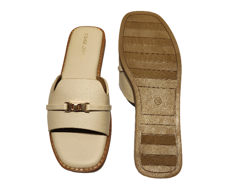 Premium Textured Slip-On Flat