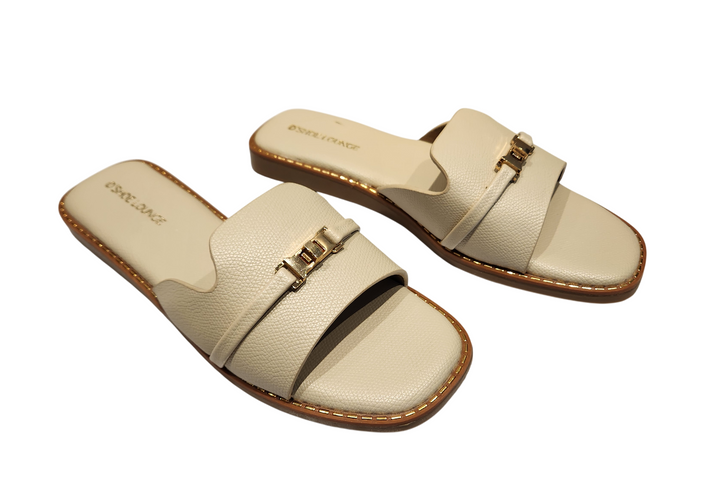 Premium Textured Slip-On Flat