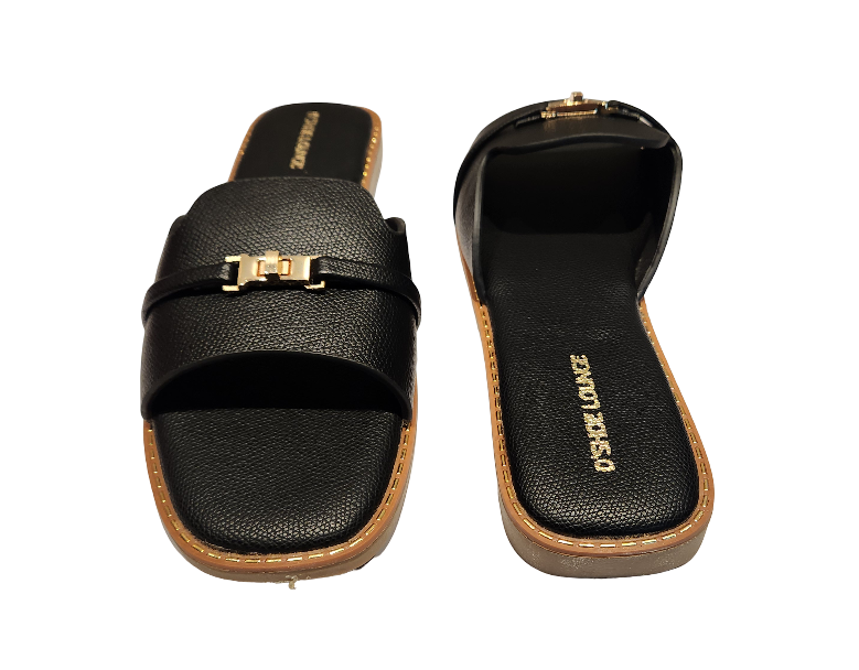 Premium Textured Slip-On Flat