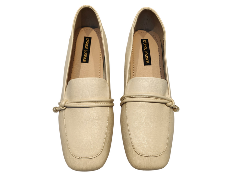 Premium Loafers with Pearl Charm