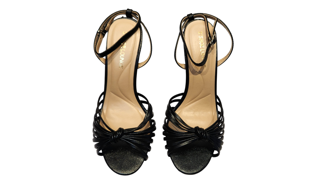 Elegant Open Toe Ankle Strap Party Heels