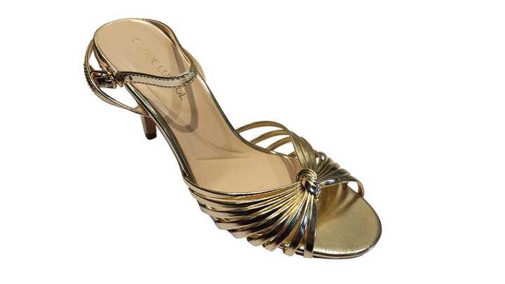 Elegant Open Toe Ankle Strap Party Heels