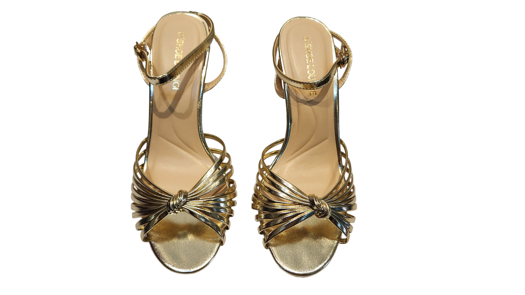 Elegant Open Toe Ankle Strap Party Heels
