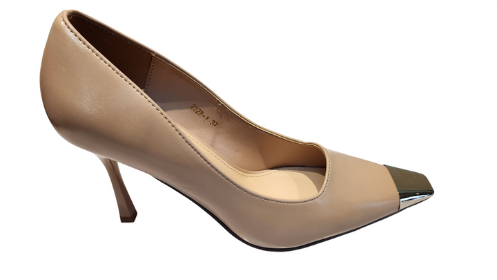 Women's Square Toe Block Heel Pumps