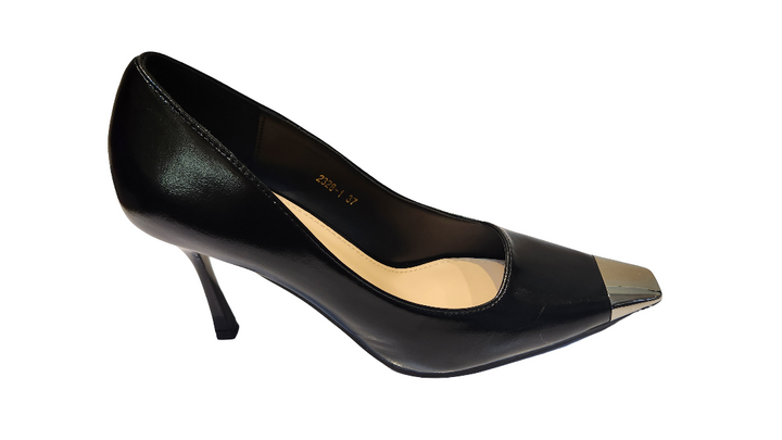 Women's Square Toe Block Heel Pumps