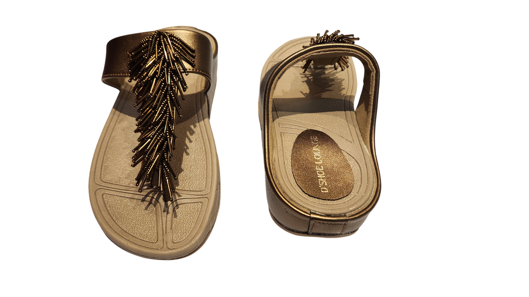 Stylish Slip-On Thong Sandals