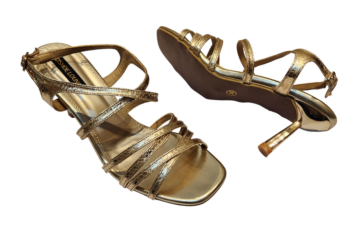 Strappy Stiletto Heels
