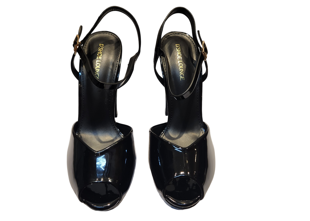Open Toe Block Heel Sandals