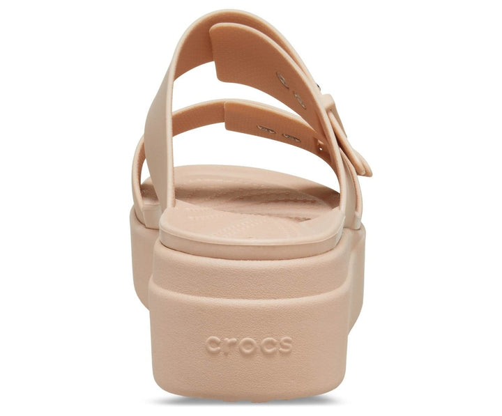 Brooklyn Buckle Low Wedges Sandal