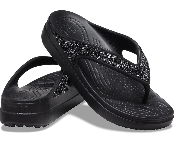 Sloane Glitter Wedge Flip