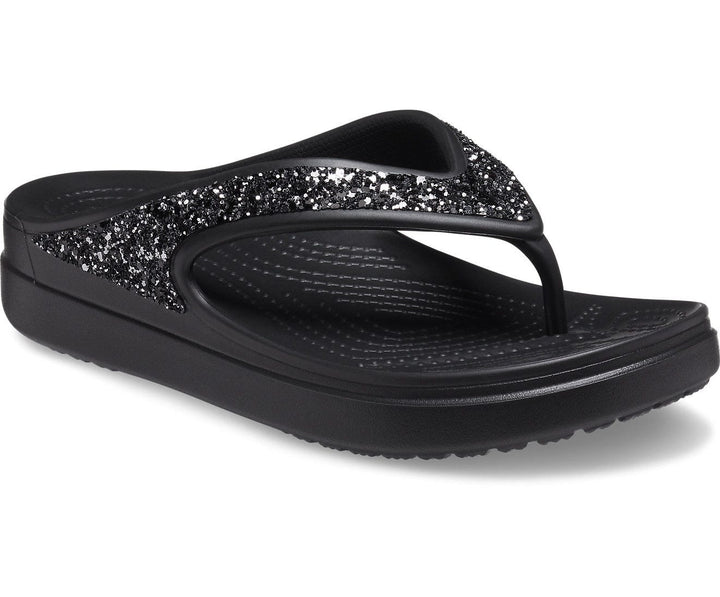 Sloane Glitter Wedge Flip