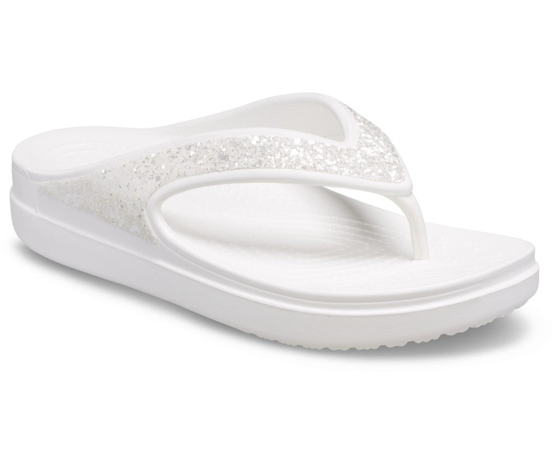 Sloane Glitter Wedge Flip