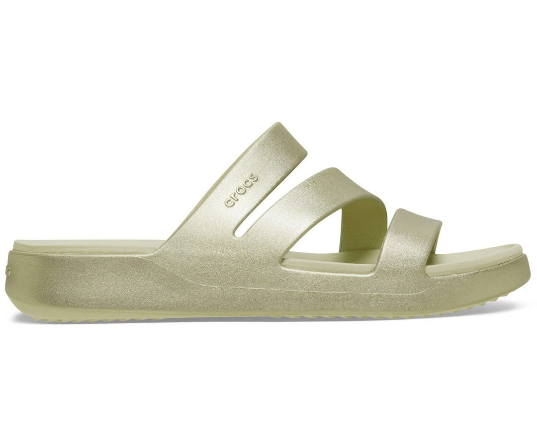 Getaway Metallic Strappy Sandal