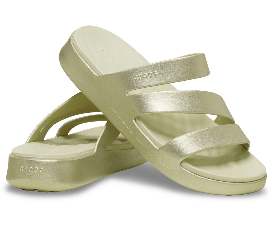 Getaway Metallic Strappy Sandal