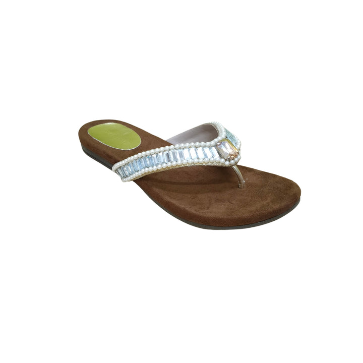 Pearl & Crystal-Crested Slide