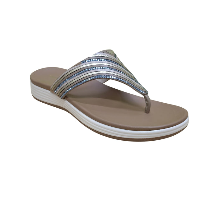 Metallic Braided Handcrafted Flat