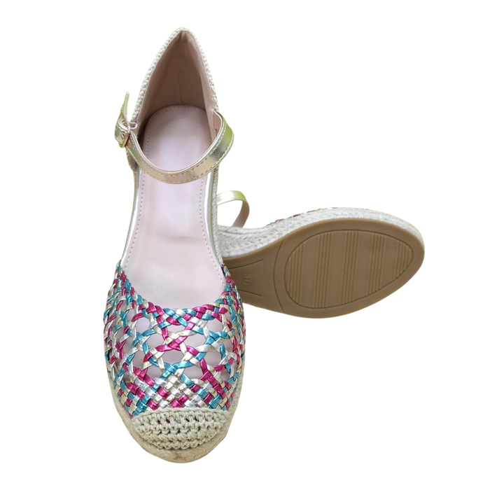 Vibrant Handwoven Style Espadrille