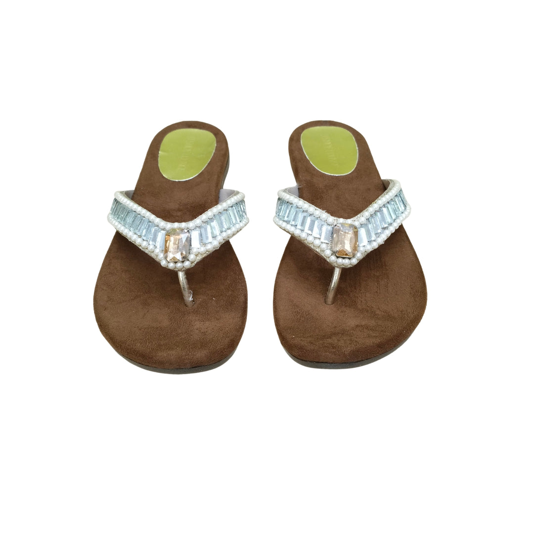 Pearl & Crystal-Crested Slide