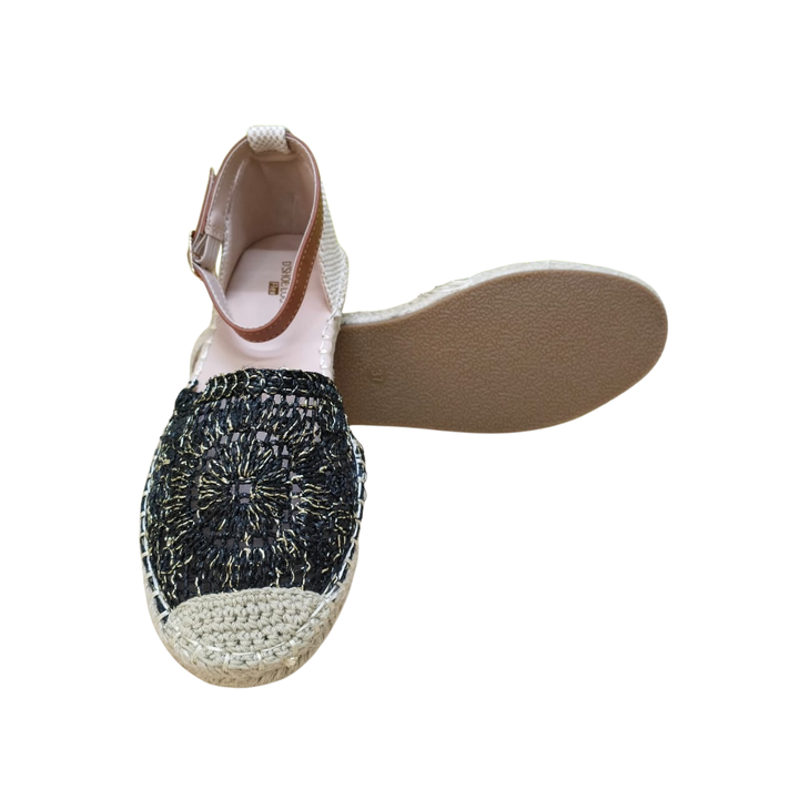 Elegant Embroidered Espadrille