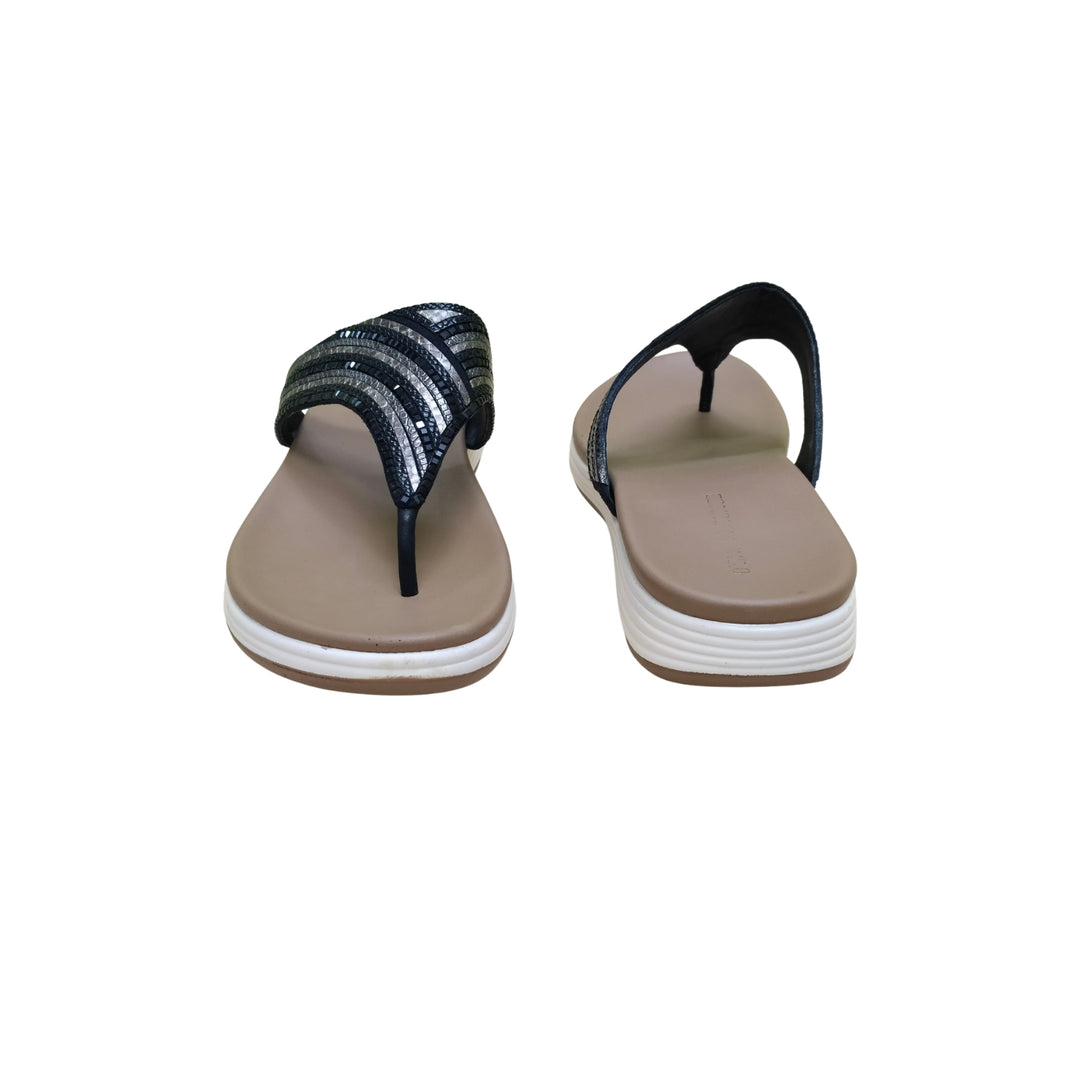 Metallic Braided Handcrafted Flat