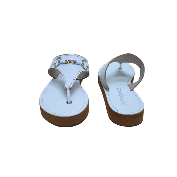 Hand-Finished T-Strap Wedge