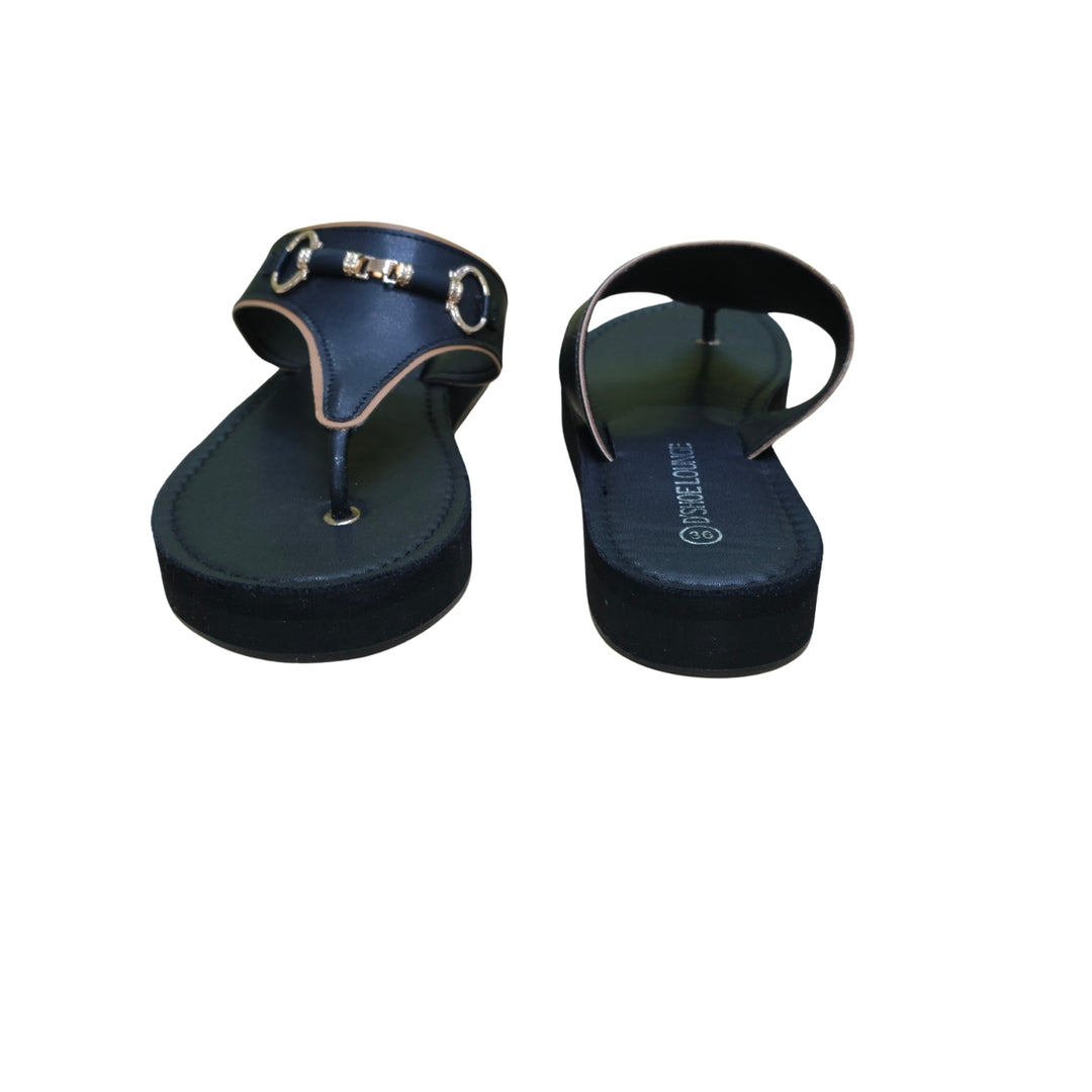 Hand-Finished T-Strap Wedge