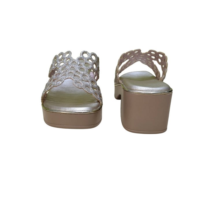 Shimmering Gold Cut-Out Slide